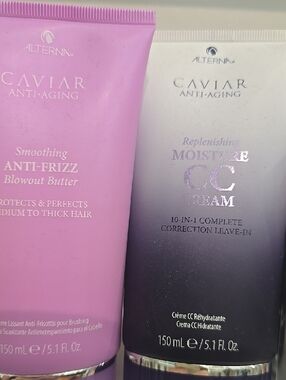 Alterna Caviar Anti-Aging Smoothing Anti-Frizz Blowout Butter - Pink